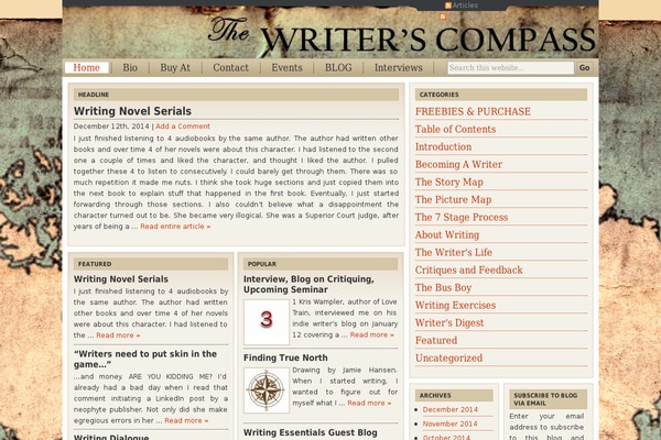 Cover WP theme site design template sample