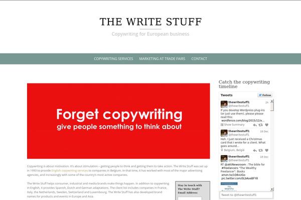 thewritestuff.be site used Gutenify-consulting