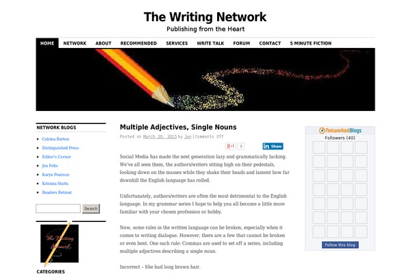 Site using Slick Social Share Buttons plugin