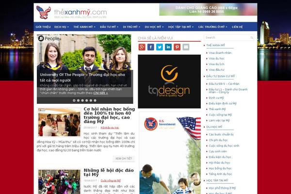 Newspost theme site design template sample