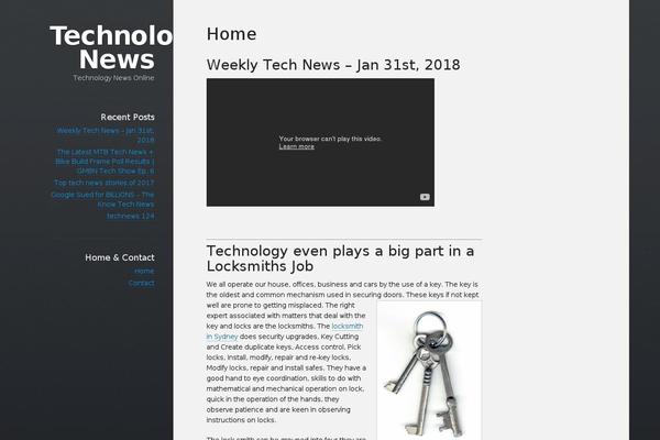 Displace theme site design template sample