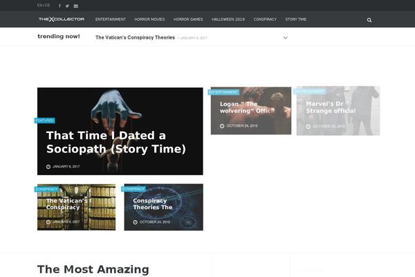 thexcollector.com site used Sparkle