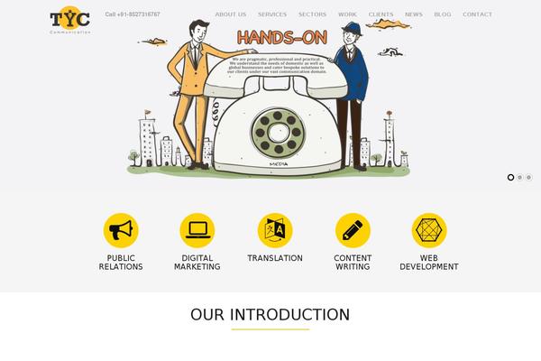 Site using Testimonial Slider plugin