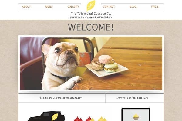 theyellowleafcupcake.com site used Veronika