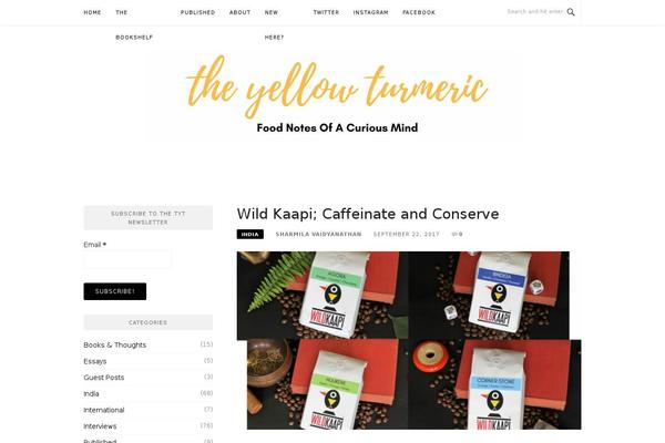 Minimal Grid theme site design template sample