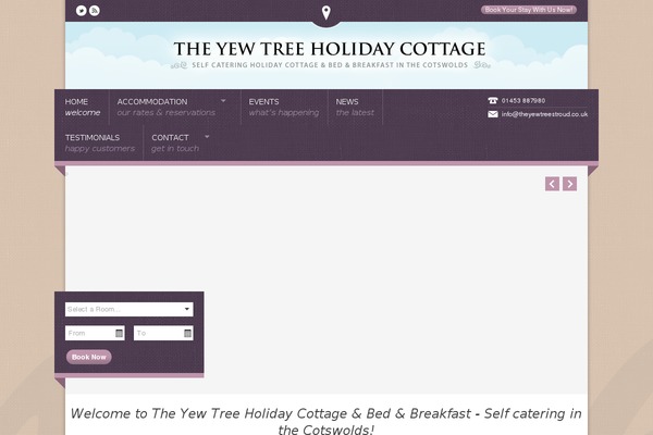theyewtreestroud.co.uk site used Blog Aarambha