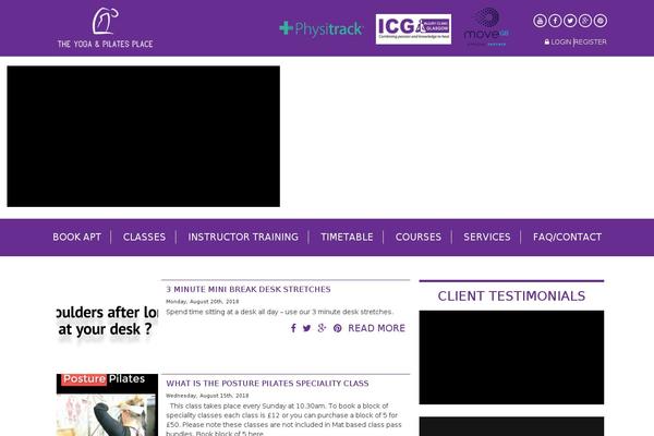 theyogapilatesplace.com site used Supple