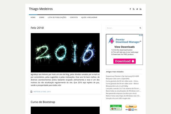 Evermore theme site design template sample