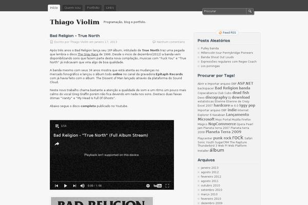 Twenty Fifteen theme site design template sample