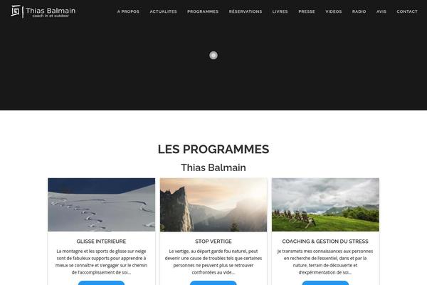 OnePress theme site design template sample