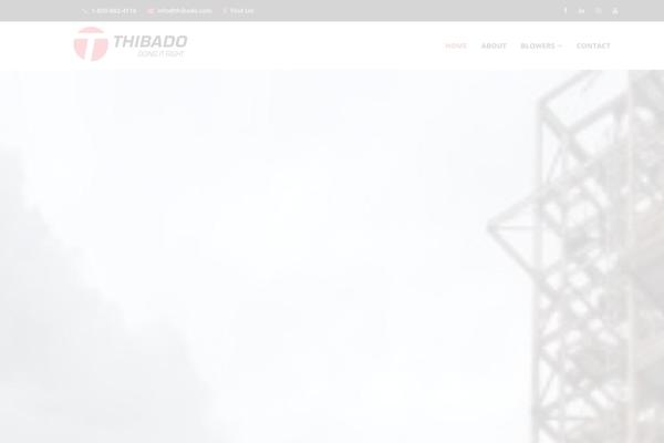 Redbiz theme site design template sample
