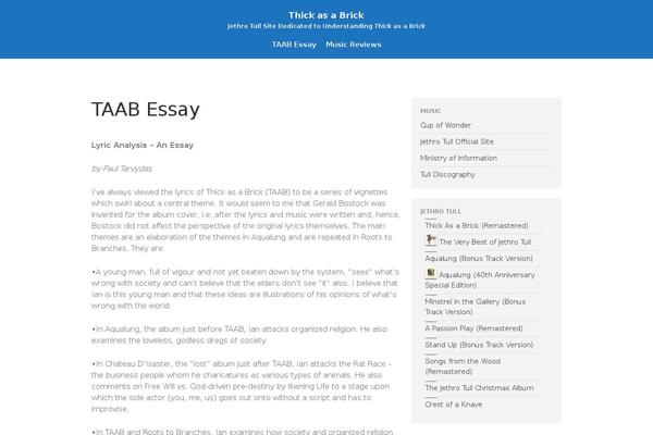 Site using Bbpowerpack plugin