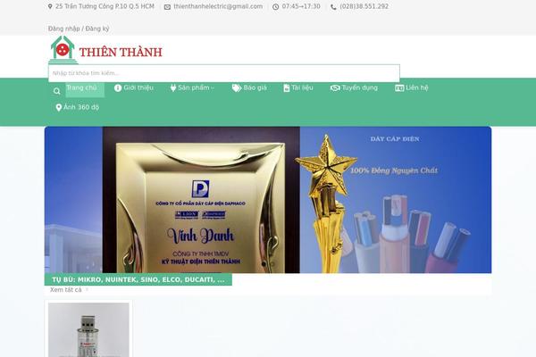 thienthanhelectric.com site used Babyshop