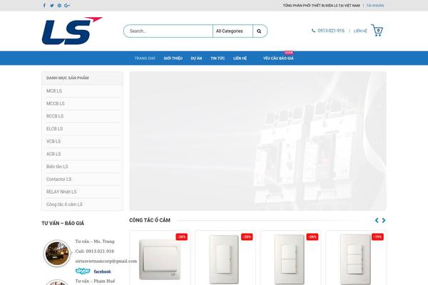 Porto theme site design template sample
