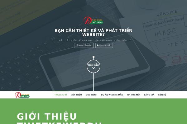 Ananke theme site design template sample