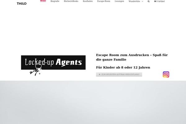 Avada Child theme site design template sample