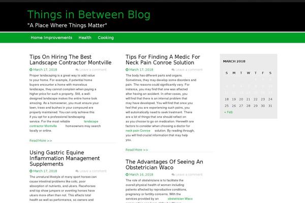 PressBook theme site design template sample