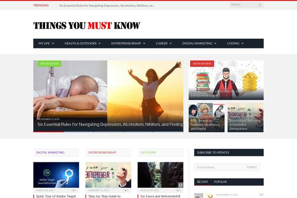 Site using Widget Manager Light plugin
