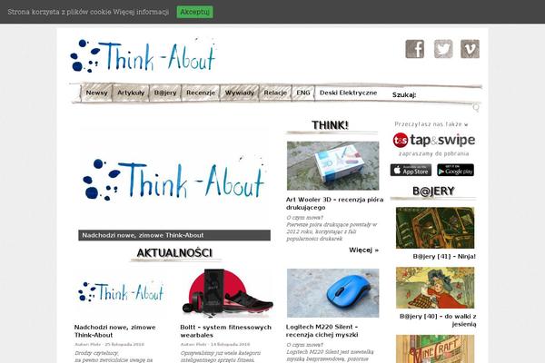think-about.pl site used Thinkabout