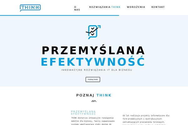think.pl site used Verseo