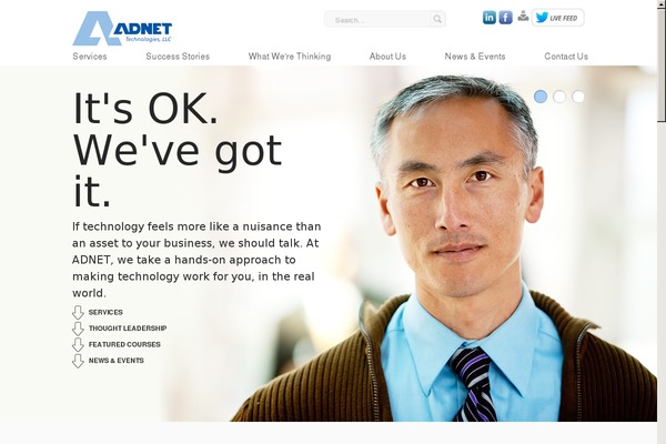 thinkadnet.com site used Adnet2020