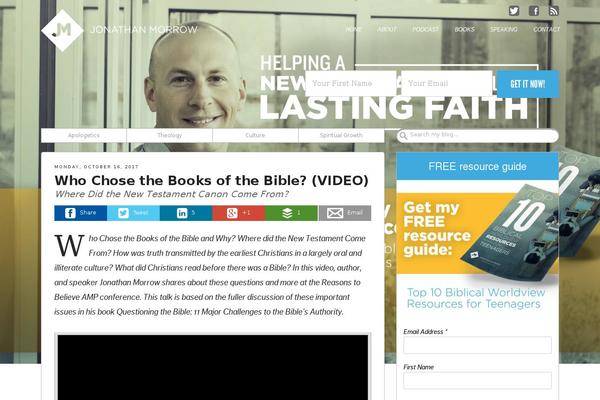 thinkchristianly.org site used Get Noticed