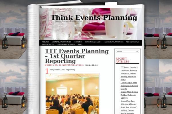 Fresh Ink Magazine theme site design template sample