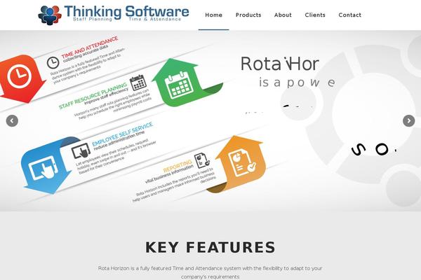 Agile Child theme site design template sample
