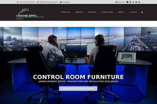 Jupiter Child theme site design template sample