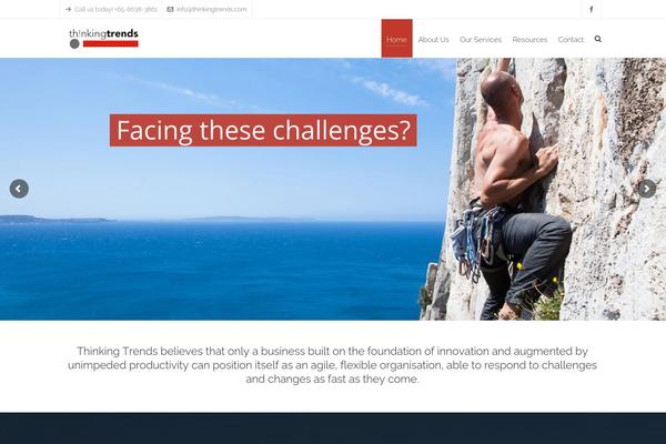 Highend Child theme site design template sample