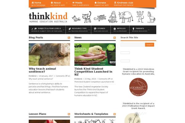 Crio theme site design template sample
