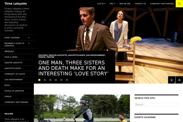 thinklafayette.com site used Blogstart