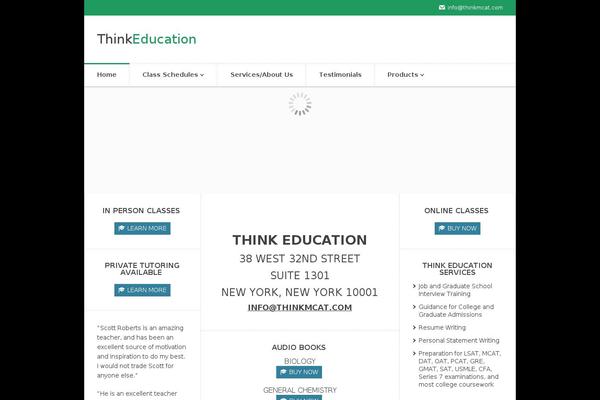 ParkCollege theme site design template sample