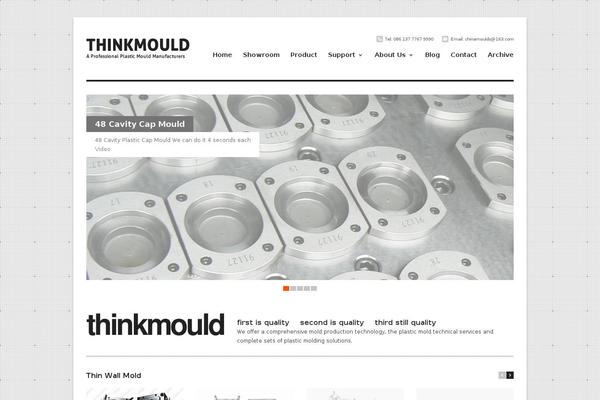 Mu Types theme site design template sample