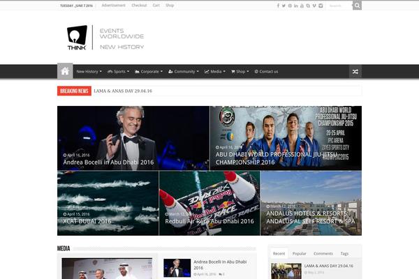 Site using Taqyeem plugin