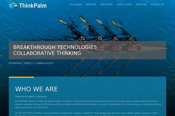 thinkpalm.com site used Thinkpalm