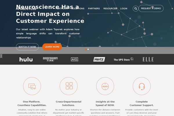 Passenger theme site design template sample