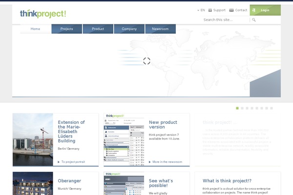 thinkproject.com site used Thinkproject