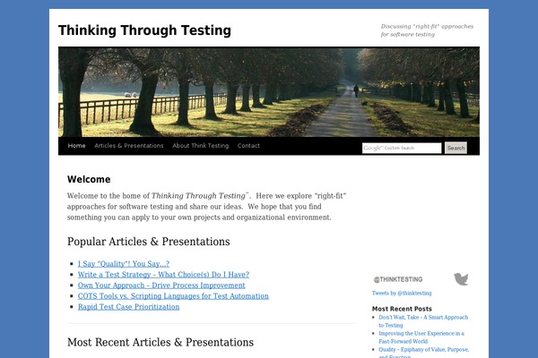 Twentyten-child theme site design template sample