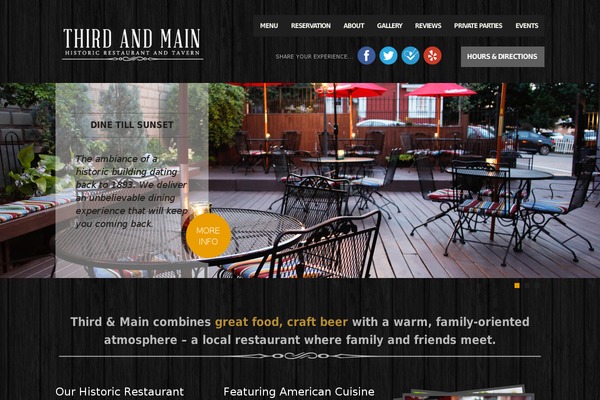Grandrestaurant-child theme site design template sample