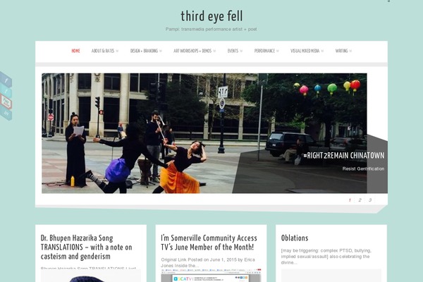 thirdeyefell.com site used Eportfolio