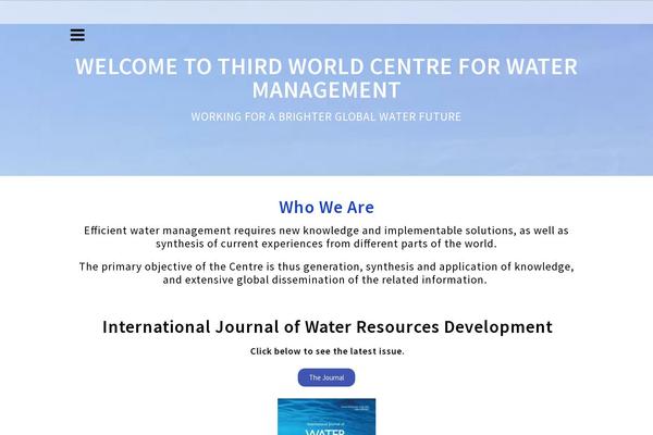 Ascend theme site design template sample