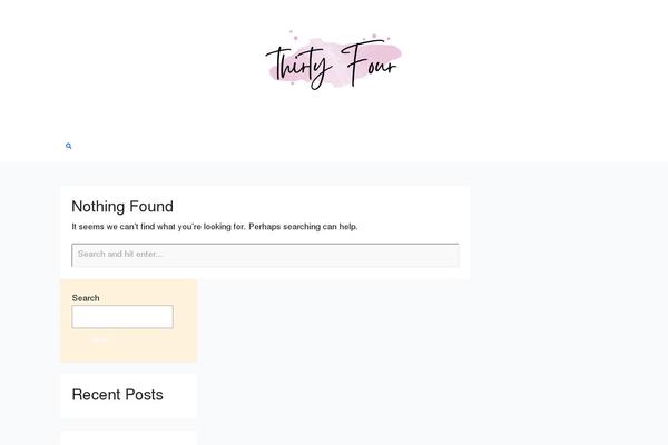 thirtyfour.net site used Natalielist