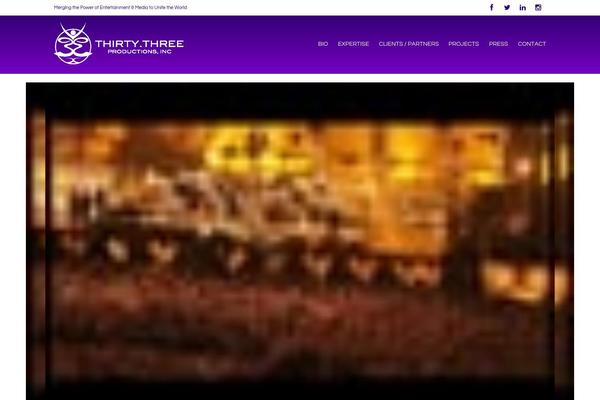 Dante theme site design template sample