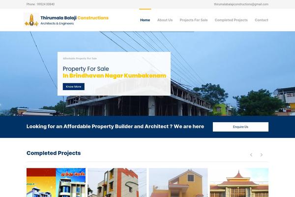Tm-builder theme site design template sample