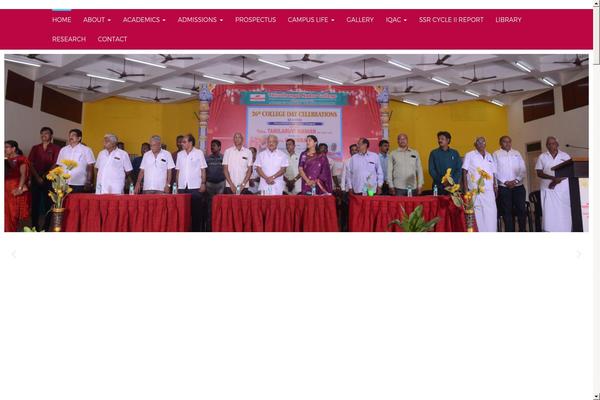 thiruthangalnadarcollege.org site used Academia