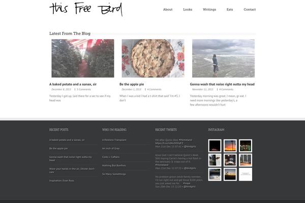 Rosemary theme site design template sample