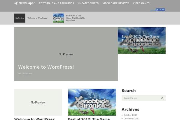 Newsmatic theme site design template sample