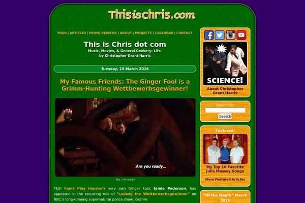 Infimum theme site design template sample