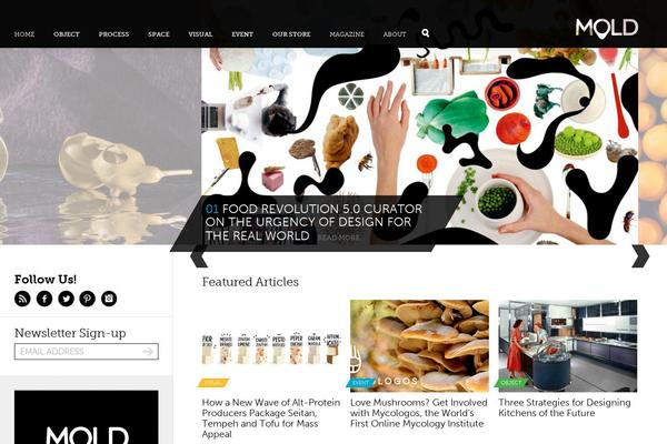 mold theme websites examples